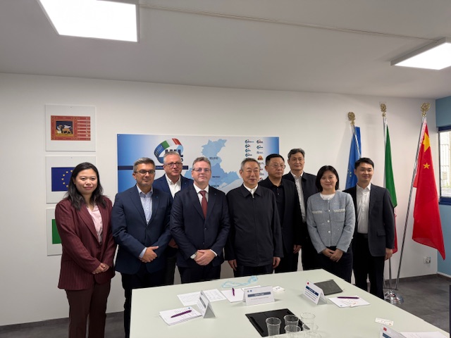 Questa mattina, nella sede di Uil Veneto a Mestre, la visita di una delegazione della Federazione Sindacale dello Shandong