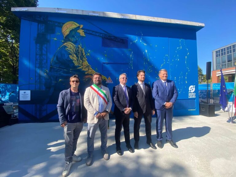 Uil inaugura a Padova il murales ‘Zero morti sul lavoro’